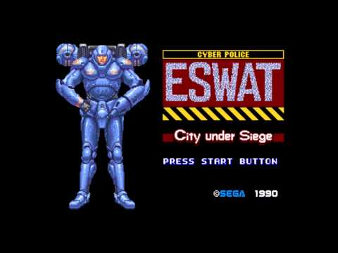 E-SWAT : City Under Siege Atari