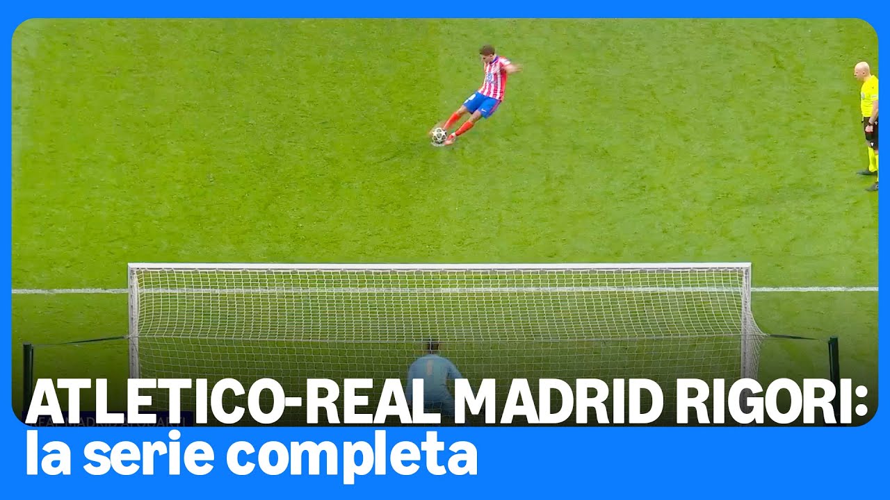 Tutti i rigori di Atletico Madrid-Real Madrid | Champions League gol e highlights