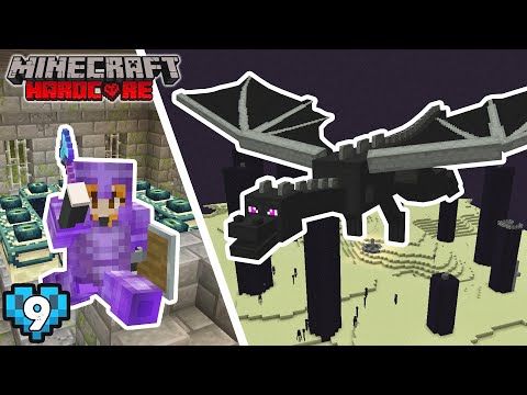 Tootsie - Will I Defeat The ENDER DRAGON In Hardcore Minecraft? | 1.18 Let's Play | Episode 9