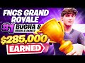 1ST PLACE IN FNCS GRAND ROYALE 285 000 Bugha