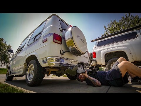 Installing a Trailer Hitch On A Chevy G20 Van