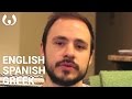 WIKITONGUES: John speaking English, Spanish, and Greek