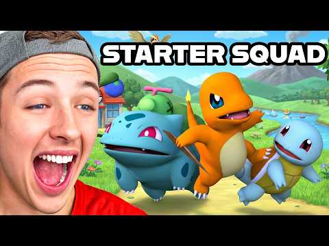 Try NOT To LAUGH! (Pokemon Starter Squad Episodes 1-10) *movie*