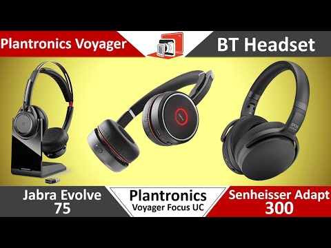 Plantronics Voyager Focus UC Review & Ownership Experience vs Jabra Evolve 75 Sennheisser Adapt 300