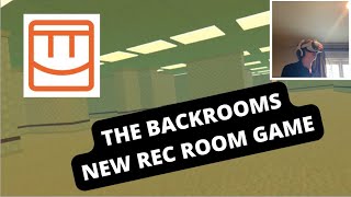 The Backrooms VR- Rec room