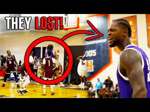 Professional Basketball Players Lose to Average People in Pro Am Game
