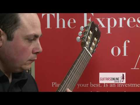 Alhambra Guitar, Model 3C- Study in A Major Opus 60- Performed by Giuseppe Zangari