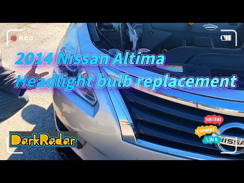 2013-2018 Altima Headlight Bulb Replacement: Easy DIY Tutorial