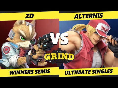 The Grind 184 Winners Semis - ZD (Fox) Vs. Alternis (Terry) Smash Ultimate - SSBU