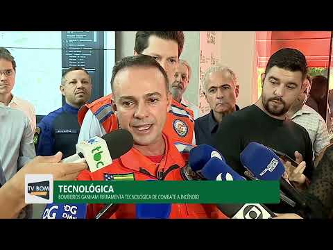BOMBEIROS GANHAM FERRAMENTA TECNOLÓGICA DE COMBATE A INCÊNDIO