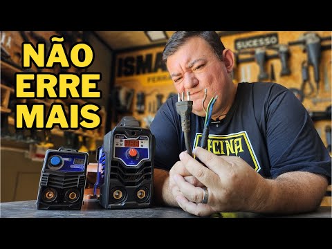 Aprenda de Uma Vez Por Todas Qual Tomada Deve Ter na sua Inversora de Solda