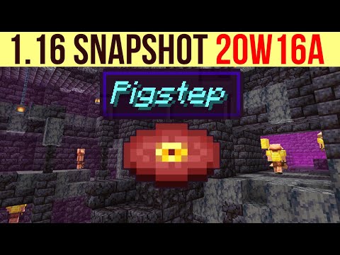 EPIC 1.16 Nether Update REVEALED! INSANE Bastion Remnants & Pigstep Disc!