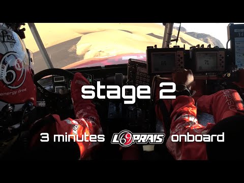 3 minutes LOPRAIS onboard - DAKAR 2021 - Stage 2