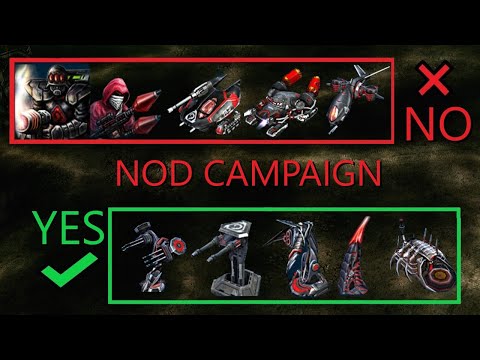 Can I beat the NOD campaign on hard without using units on base building missions?