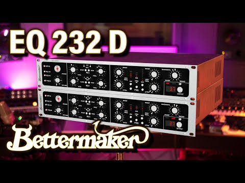 Bettermaker EQ232D - Analogue modelling EQ - review and walkthrough