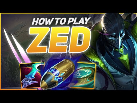 HOW TO PLAY ZED SEASON 12 | NEW Build & Runes | Season 12 Zed guide | League of Legends