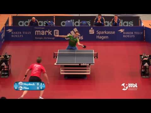 Der beste Ballwechsel des 18. Spieltags 2015_16 - Tischtennis Bundesliga