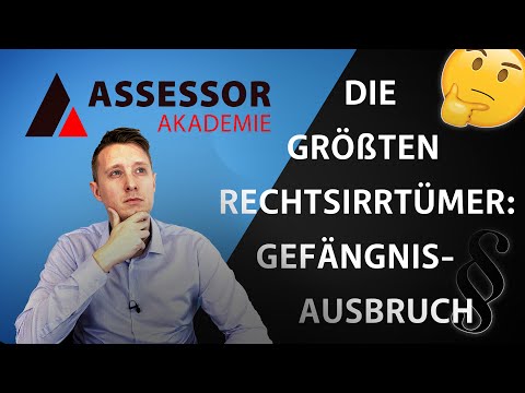 Die größten Rechtsirrtümer: Der Gefängnisausbruch ist nicht strafbar… Oder etwa doch?!