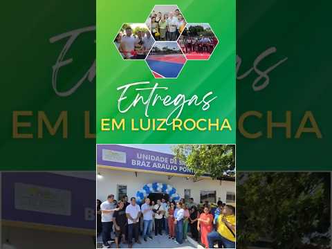 Entregas de obras e van, em Governador Luiz Rocha, tem participação do deputado Hildo Rocha
