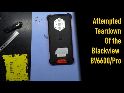 Blackview BV6600 Attempted Teardown