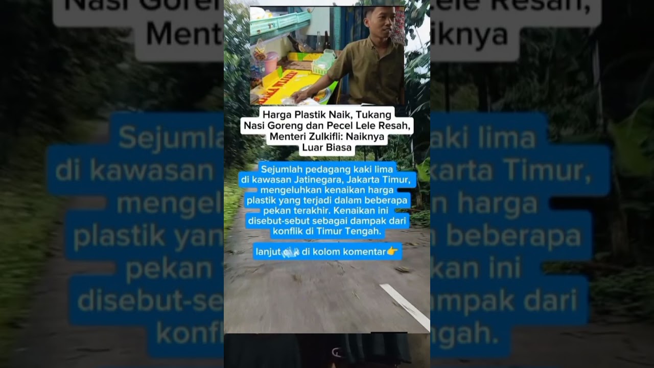 HARGA PLASTIK NAIK#fypシ゚viral #shortsviral #trendingtopik #masukberanda #gosipartishariini