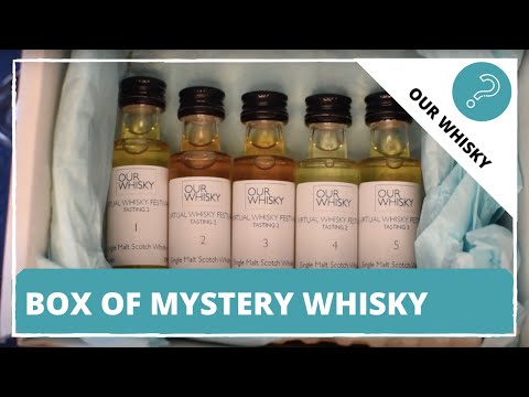 Swedish Whisky Girl tries a Box of Mystery Whiskies (Scotch Single Malts)