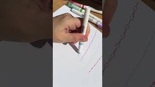 Набор декоративных маркеров с узорами 6 шт.