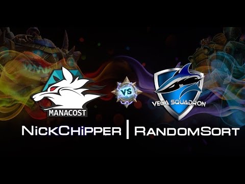 Шоу-матч: Manacost.NickChipper VS. Vega Squadron.RandomSort (1 из 5)