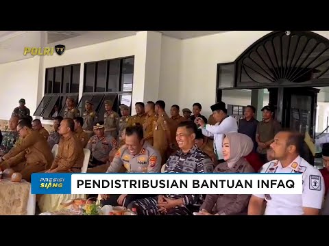 KAPOLRES TANJUNG BALAI DAMPINGI FORKOPIMDA DISTRIBUSIKAN INFAQ UNTUK MASYARAKAT