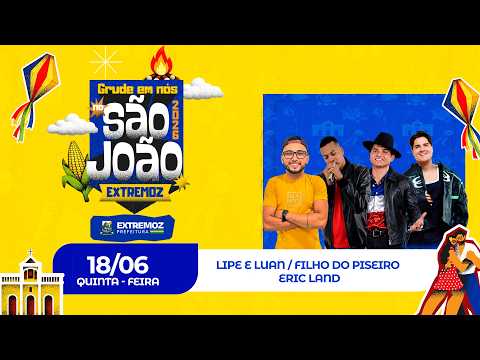 SÃO JOÃO DE EXTREMOZ 2026 | GRUDE EM NÓS - DIA 01