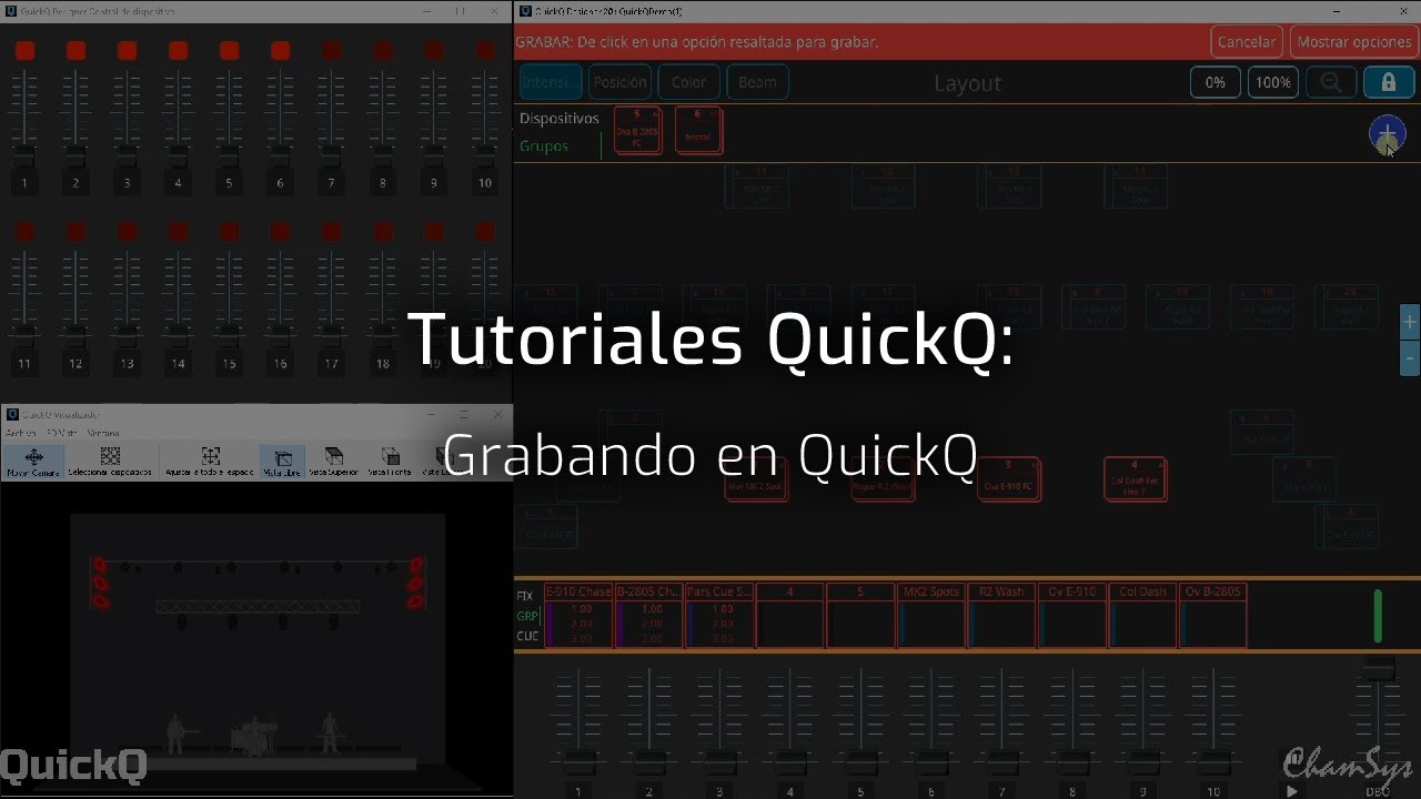 Tutoriales QuickQ: Grabando en QuickQ