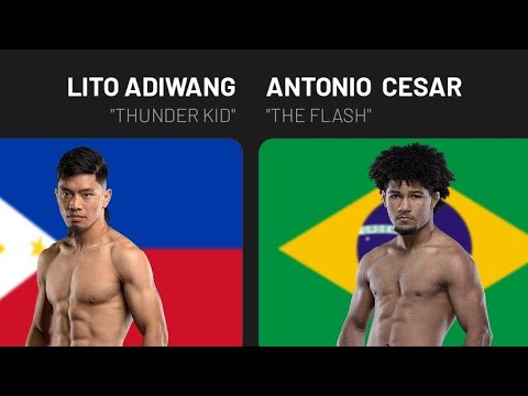 Lito Adiwang vs Antonio Cesar full fight