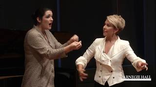 Joyce DiDonato Master Class October 2016: Handel’s “Svegliatevi nel core” from Giulio Cesare