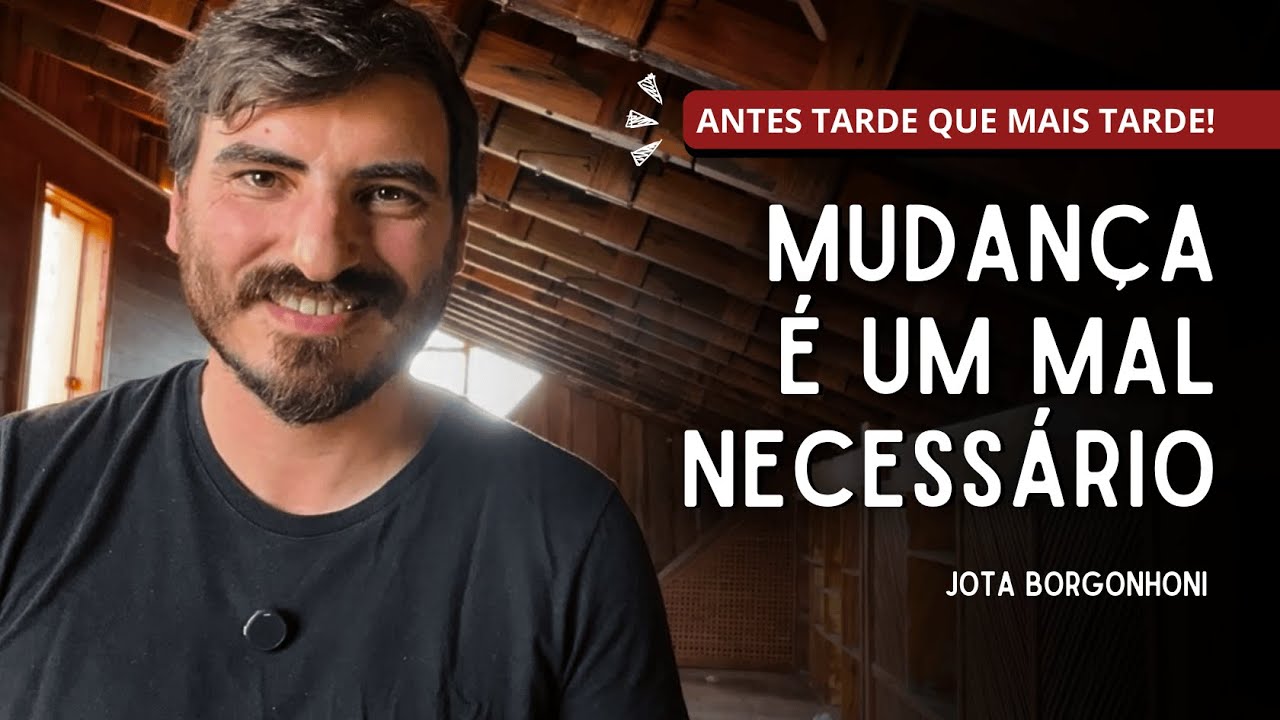 Por que é TÃO DIFÍCIL MUDAR a nossa vida?