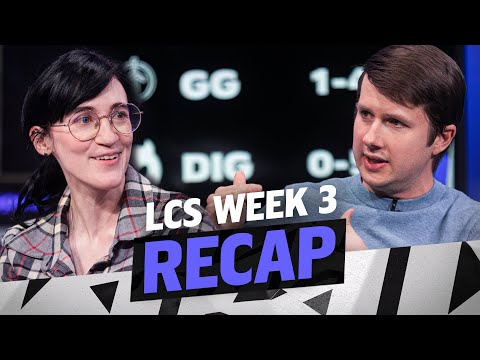 Prince VS Doublelift, Undefeated Team, Banger Games | LCS Cooldown | Week 3 Recap