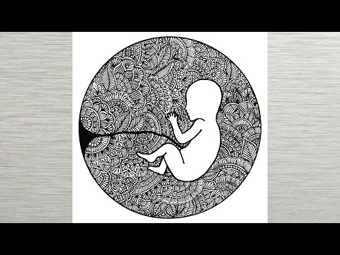 Zentangle Art How to Draw a Dog step by step easy tutorial dog drawing doodle vanithaarts