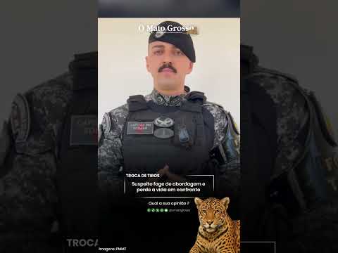 Suspeito foge de abordagem e perde a vida em confronto