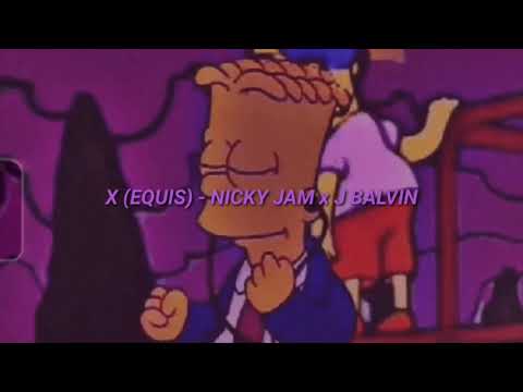 Nicky Jam x J. Balvin - X (EQUIS) (slowed + reverb)