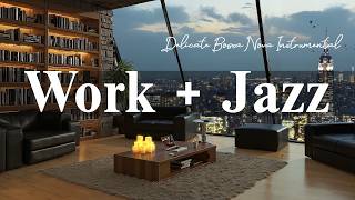 Lightly Work Jazz ~ March Morning Coffee Jazz & Delicate Bossa Nova Instrumental for Productivity
