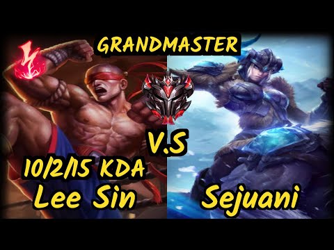 Reven (LEE SIN) vs SEJUANI - 10/2/15 KDA JUNGLE GAMEPLAY - BR Ranked GRANDMASTER