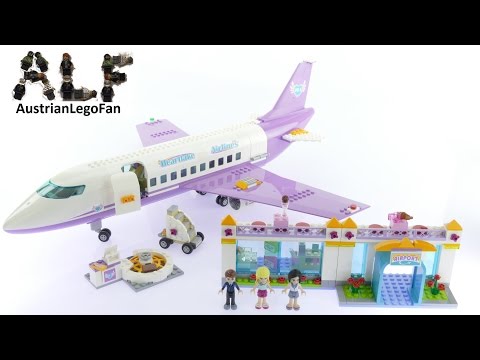 Vidéo LEGO Friends 41109 : L'aéroport de Heartlake City