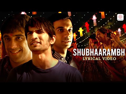 Shubhaarambh - Lyrical Video | Navratri Song | Sushant Singh Rajput, Rajkummar R, Amit S | Amit T