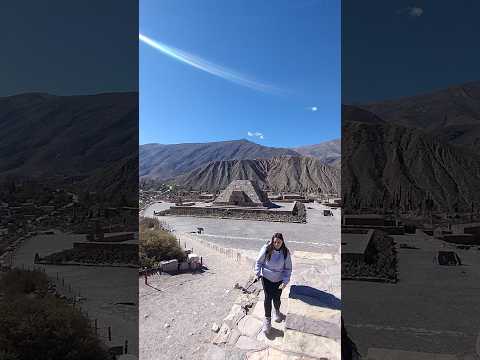 La mejor vista del Pucará de Tilcara 😍🏔️ #Tilcara #Jujuy