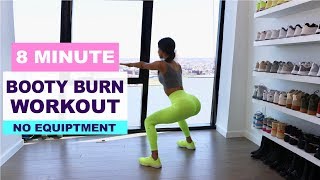 8 MIN LOWER BODY BURN // No Equipment | Jen Selter