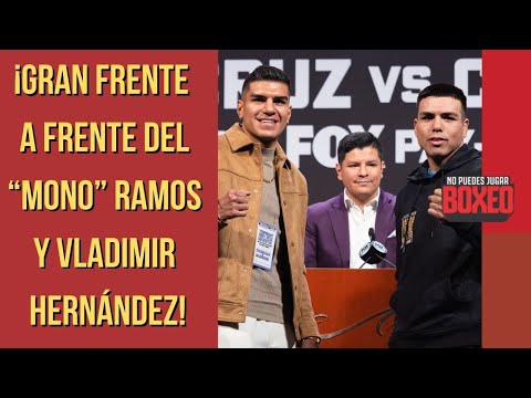 ¡Gran frente a frente del “Mono” Ramos y Vladimir Hernández!