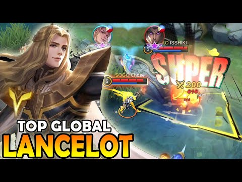 TOP GLOBAL LANCELOT Insane fast Hand Combo by Kevier MLBB
