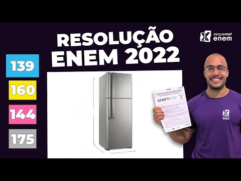 🔘Questão 139 - Caderno Azul | Escala | MATEMÁTICA ENEM 2022
