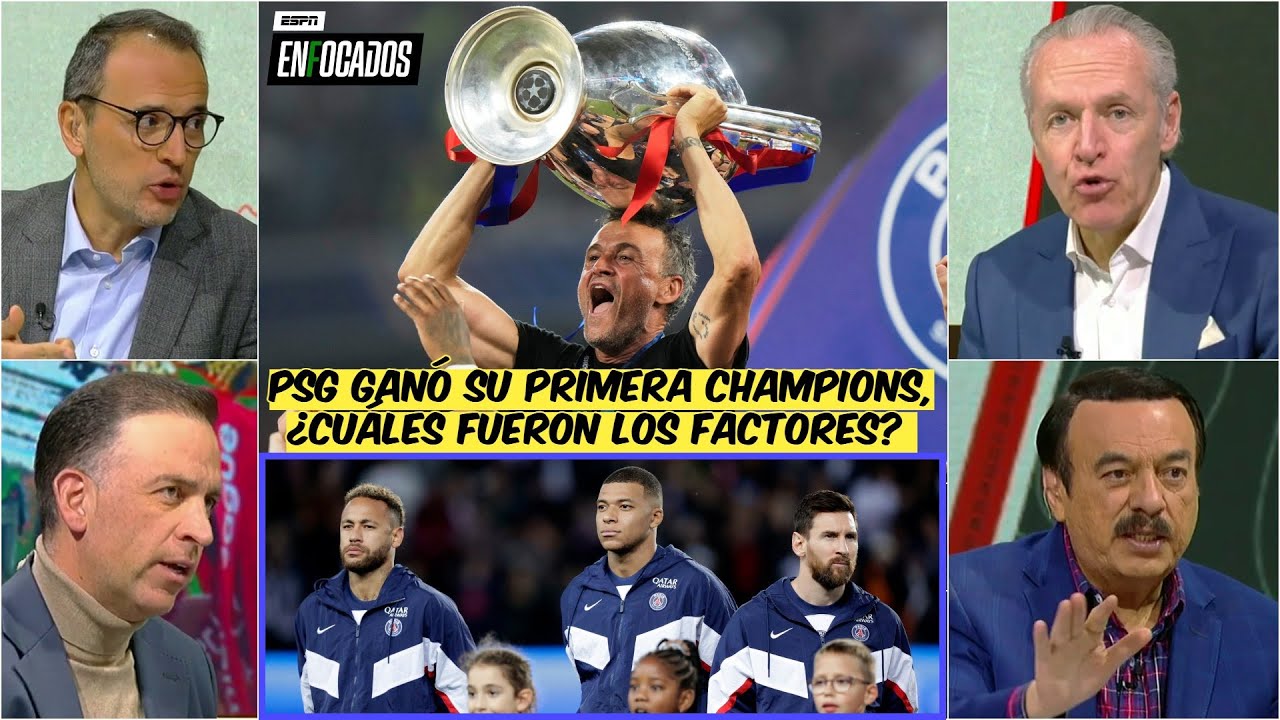 PSG LOGRÓ LO IMPENSABLE. DOMINAR EUROPA y ganar la CHAMPIONS SIN MESSI, NEYMAR y MBAPPÉ | Enfocados