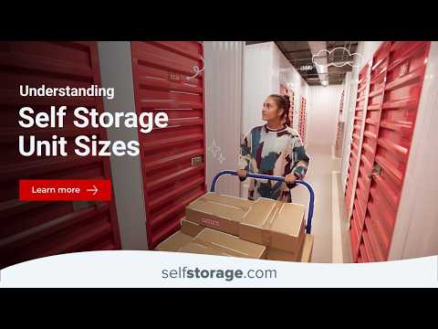 Self Storage Unit Size Guide Selfstorage Com