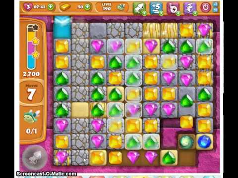 Diamond Digger Saga Level 190 3 Stars No Boosts